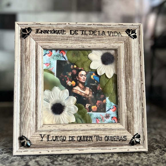Handmade frida kahlo picture frame - Picture 3 of 5